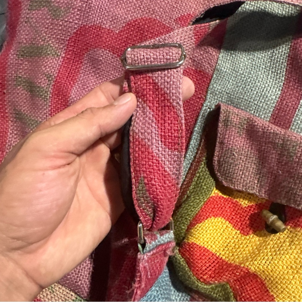 Multicolor Bohemian Backpack - Picture 14 of 15